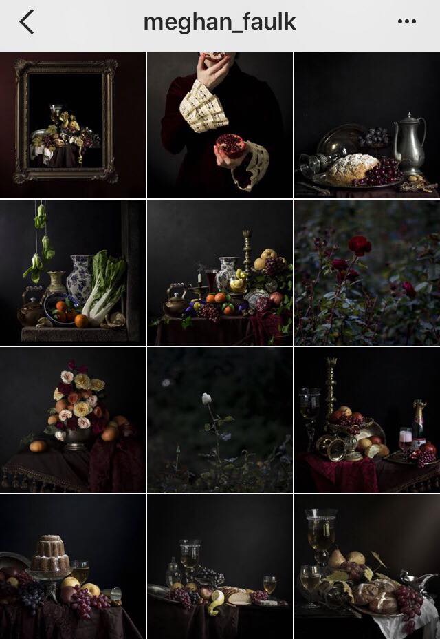 meghan faulk dark moody paintings