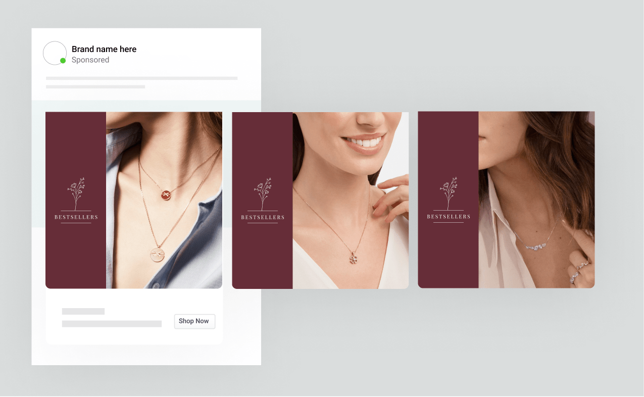 Branded Catalog showcasing a jewelry store's bestsellers