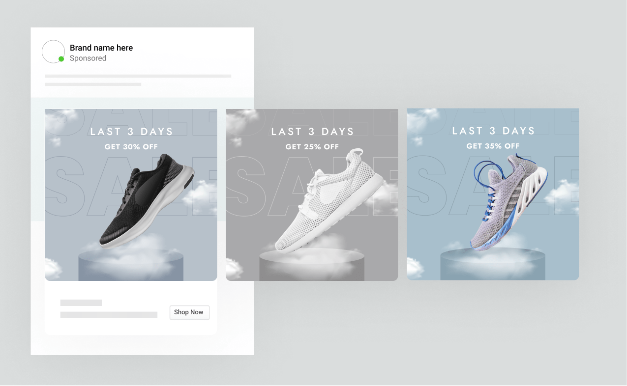 A catalog ad showcasing 35% off sale and when it will end to encourage shoppers not to miss the deal