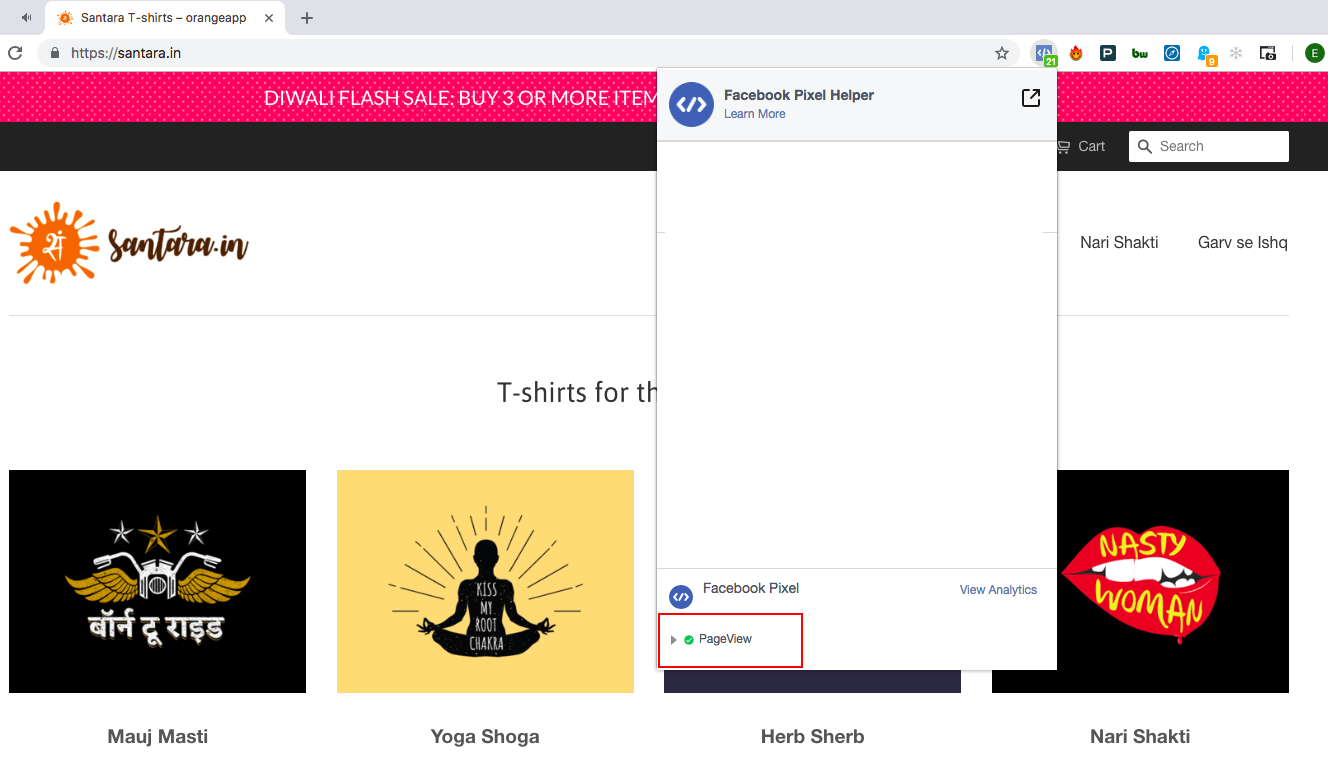Pageview data in the FB Pixel