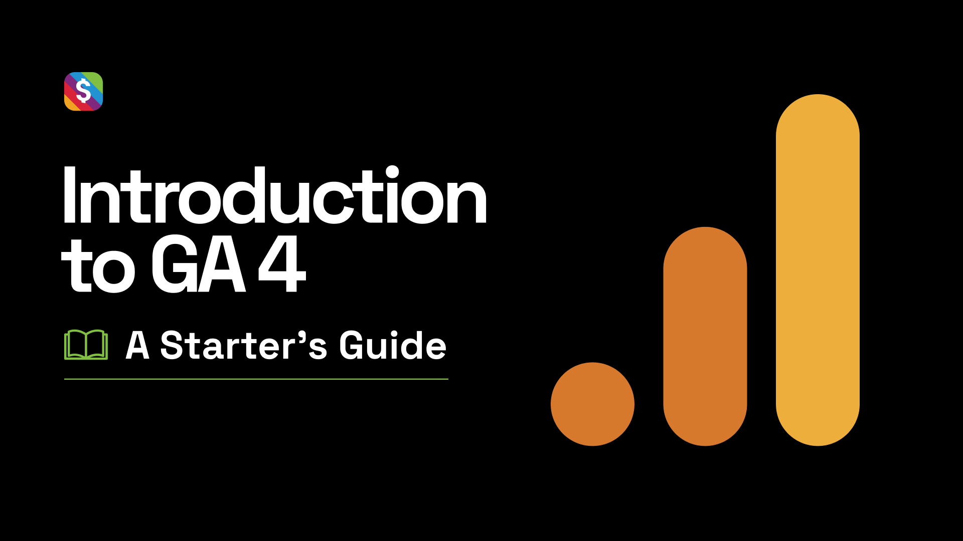 Blog header with a dark background with the text