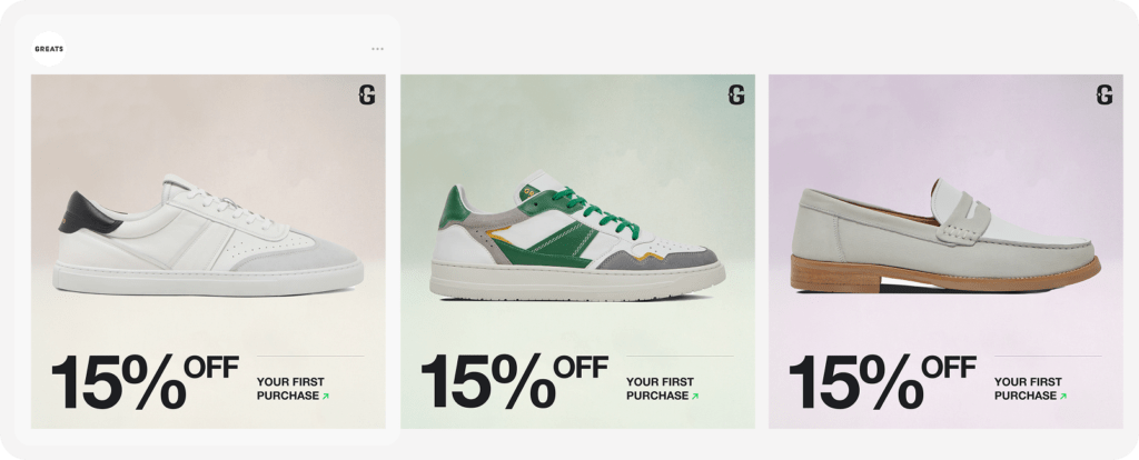 DPA ad created for GREATS by Socioh