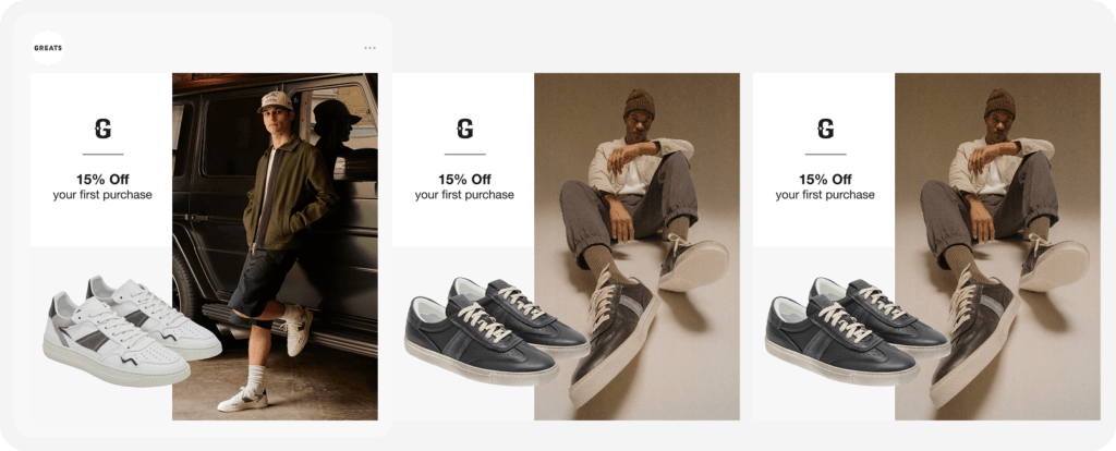 DPA ad created for GREATS by Socioh