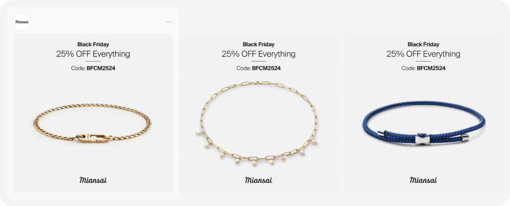 DPA ad created for Miansai by Socioh