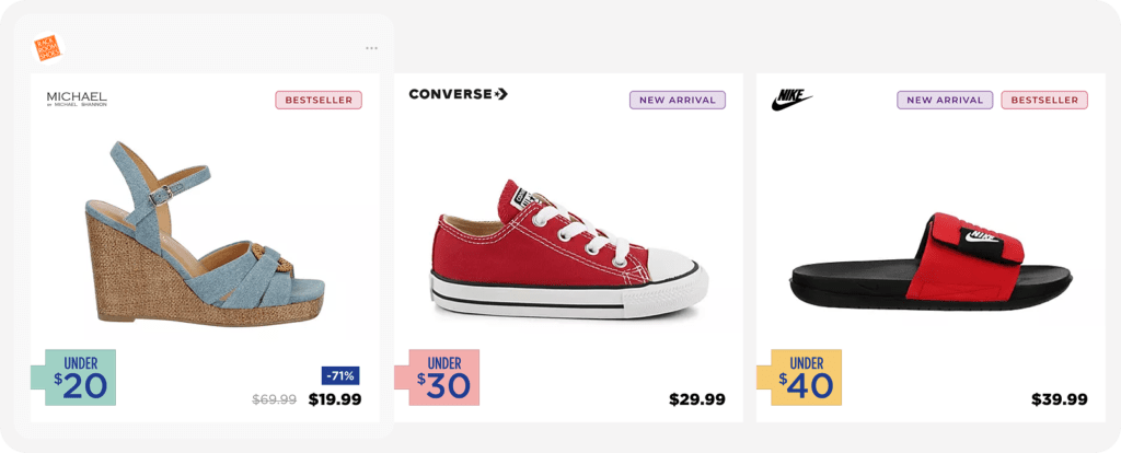 Promo DPA ad created for Rackroom by Socioh