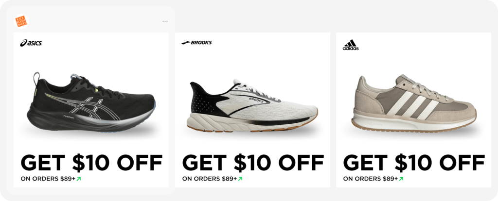 Promo DPA ad created for Rackroom by Socioh