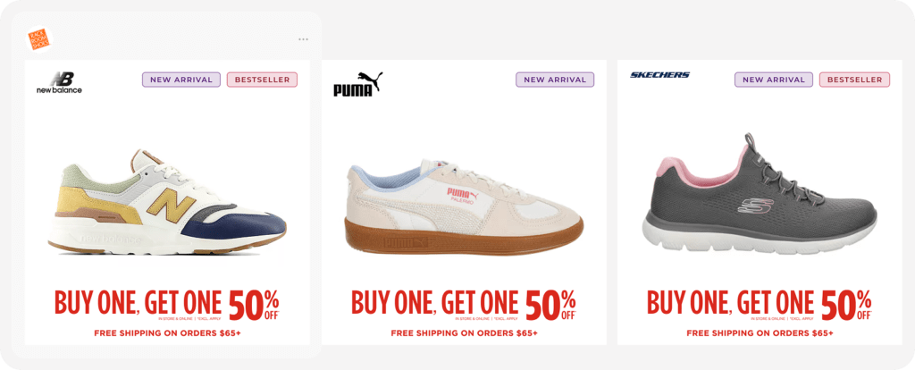 BOGO DPA ad created for Rackroom by Socioh