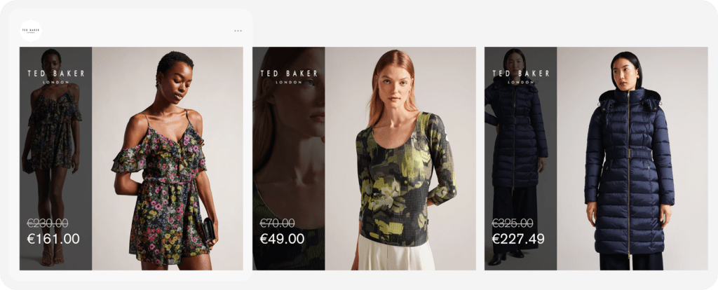 DPA ad created for Ted Baker by Socioh